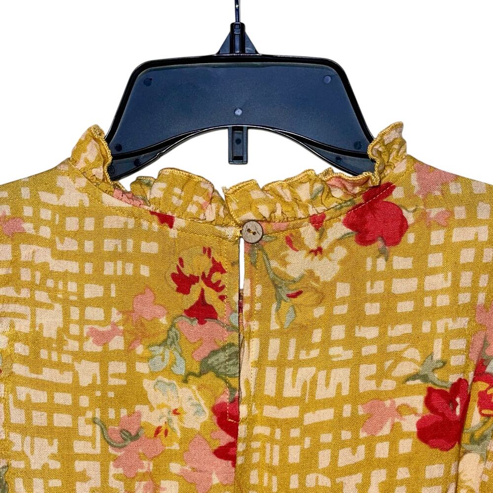April Cornell Dress Floral Ruffle - Picture 7 of 12
